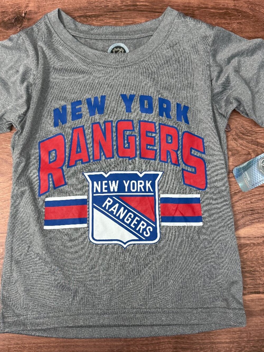New York Rangers Youth Hockey Tee XS 4/5 NWT